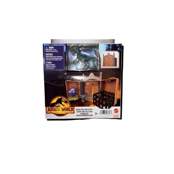 Jurassic World Micro Collection Playset Coffret Toy mattel - Picture 2 of 2